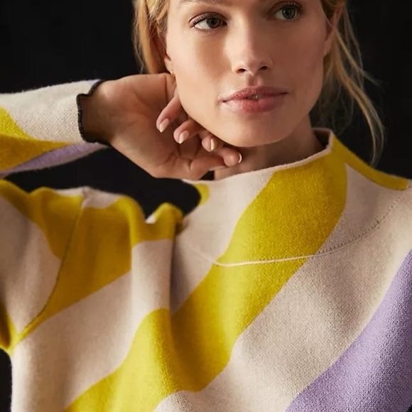 Sold ❌Anthropologie Carys Mock-Neck sweater Anthropologie - Picture 6 of 9